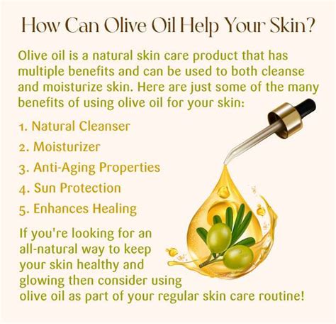 Does olive oil get absorbed by the skin?