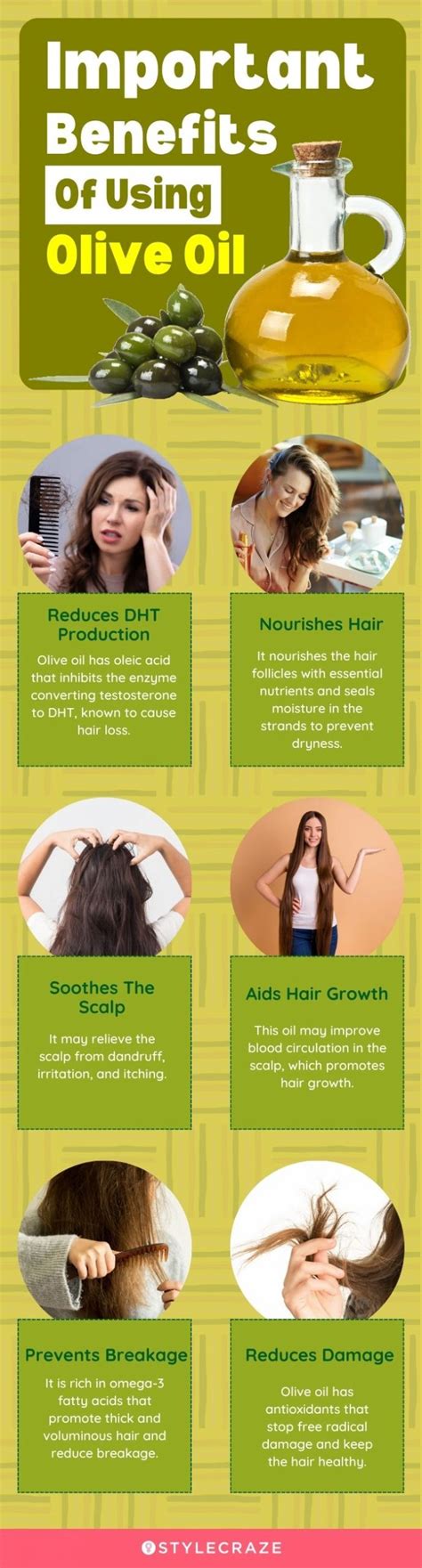 Does olive oil repair hair?