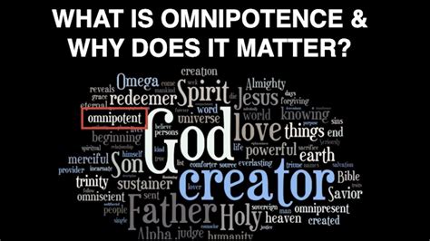 Does omnipotent have limits?