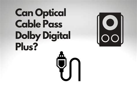 Does optical support Dolby Digital?