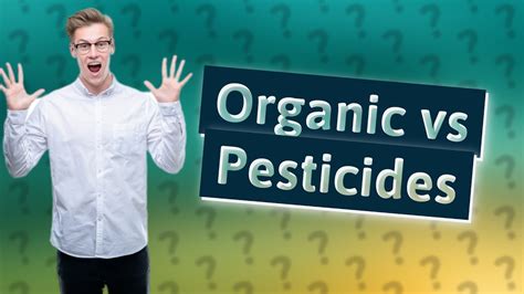 Does organic mean no pesticides?