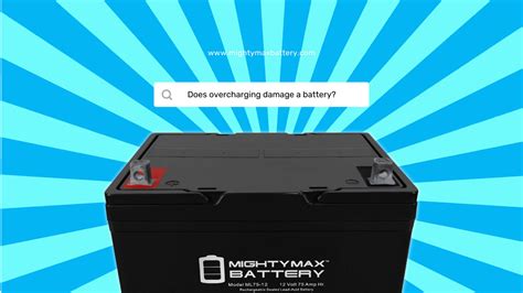 Does overcharging a battery damage it?