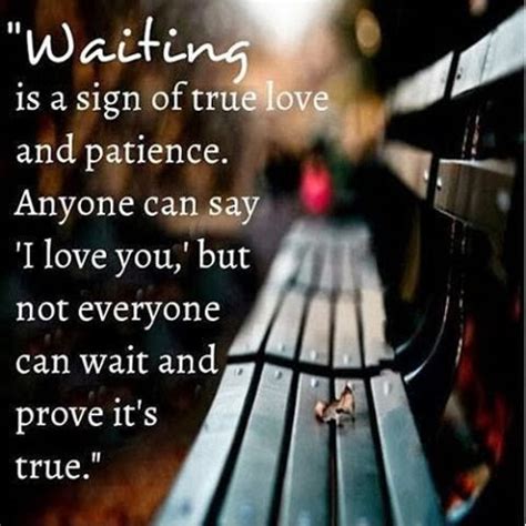 Does patience mean love?