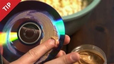 Does peanut butter fix scratched discs?