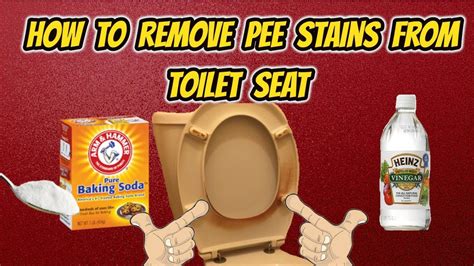 Does pee stain toilet seats?