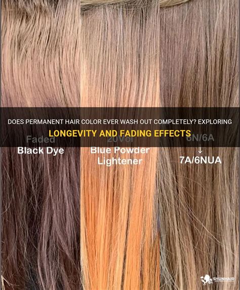 Does permanent hair dye rinse out?