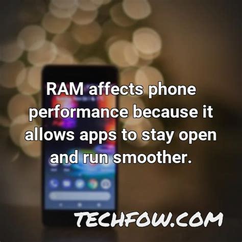 Does phone RAM affect battery?