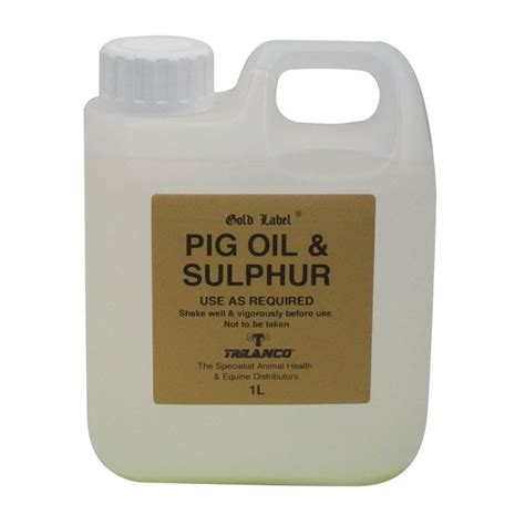 Does pig oil and Sulphur kill lice?