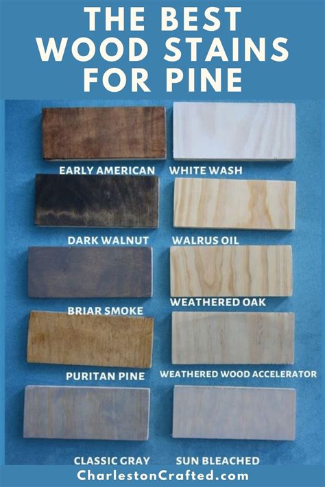 Does pine wood stain well?