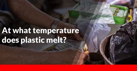 Does plastic melt ice?