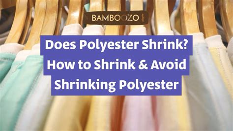 Does polyester shrink?