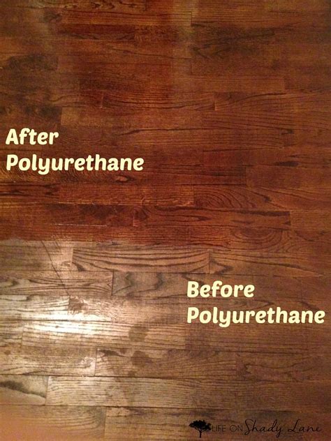 Does polyurethane make wood hard?