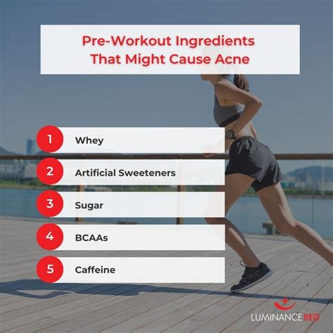 Does pre-workout cause acne?