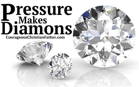 Does pressure create diamonds?