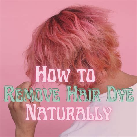 Does putting oil in hair remove dye?