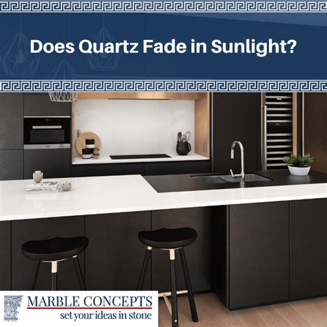 Does quartzite fade in sunlight?