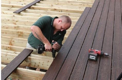 Does rain go through composite decking?