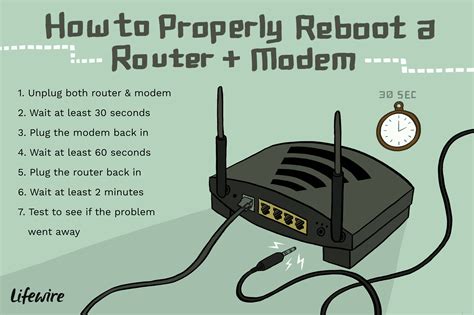 Does rebooting router improve speed?