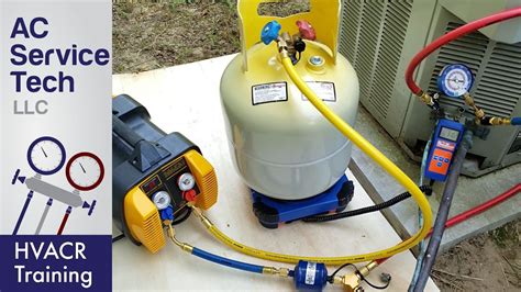 Does recovering refrigerant remove oil?