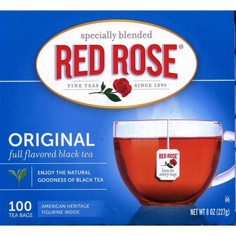 Does red rose tea have chemicals?