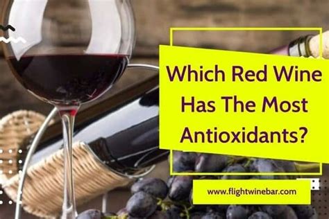Does red wine really have antioxidants?