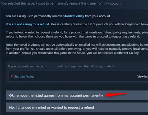 Does removing a game from your Steam account remove achievements?