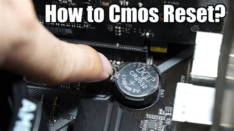 Does resetting CMOS affect PC?