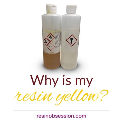 Does resin turn yellow?