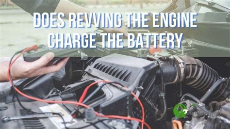 Does revving engine charge battery faster?