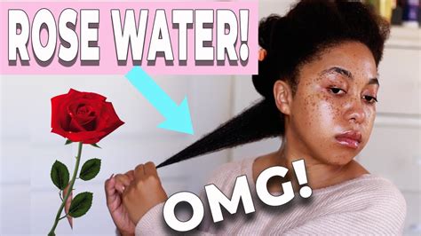 Does rose water grow hair fast?