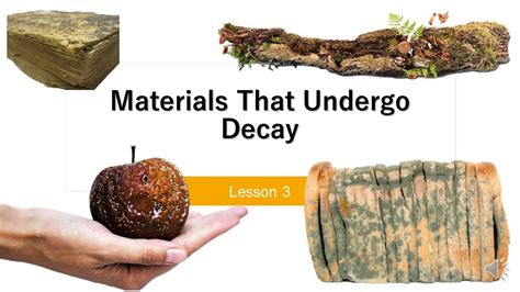 Does rubber undergo decay?
