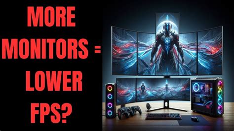 Does running 3 monitors affect FPS?