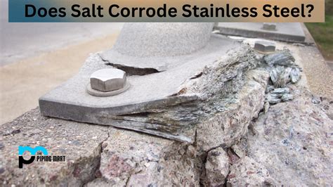 Does salt corrode rubber?