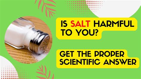 Does salt increase power?