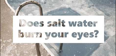 Does salt water help sunburn?