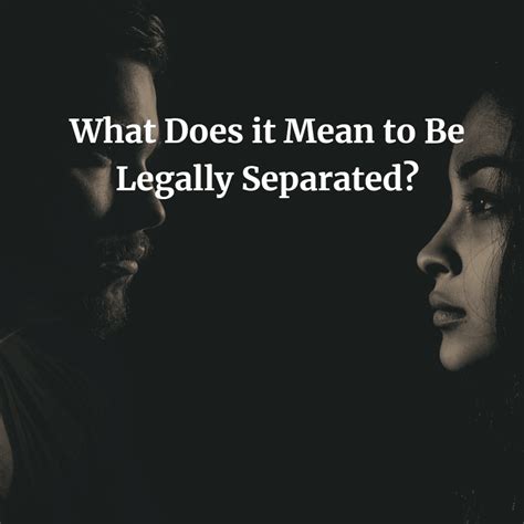 Does separated mean single?
