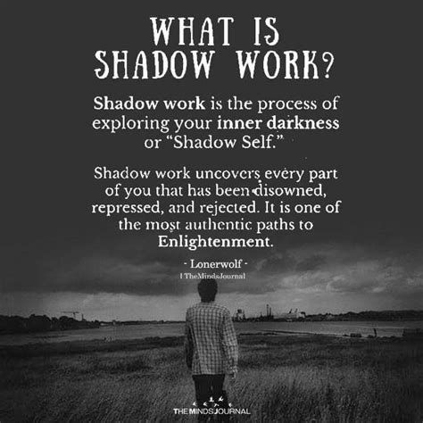 Does shadow work mean?