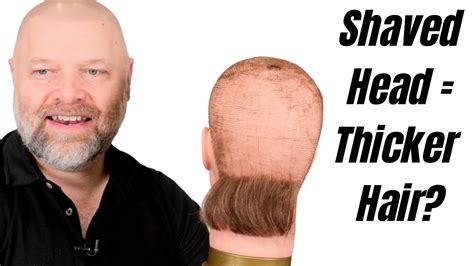 Does shaving neck hair make it thicker?