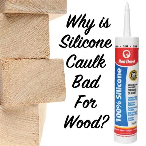 Does silicone hold on wood?