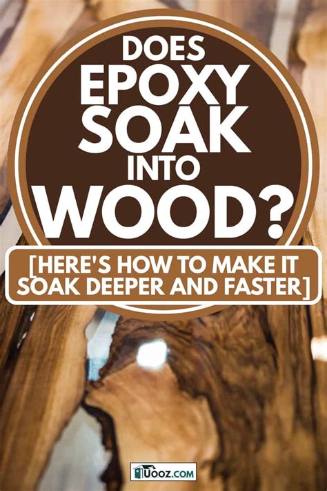 Does silicone soak into wood?