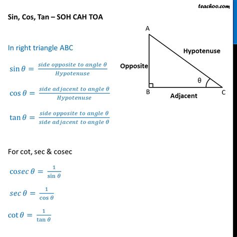 Does sin cos tan work on all triangles?