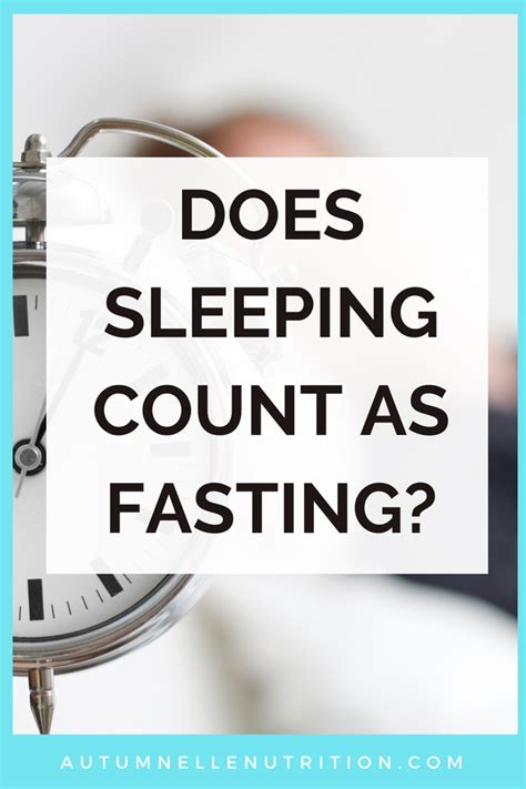 Does sleep count as fasting?