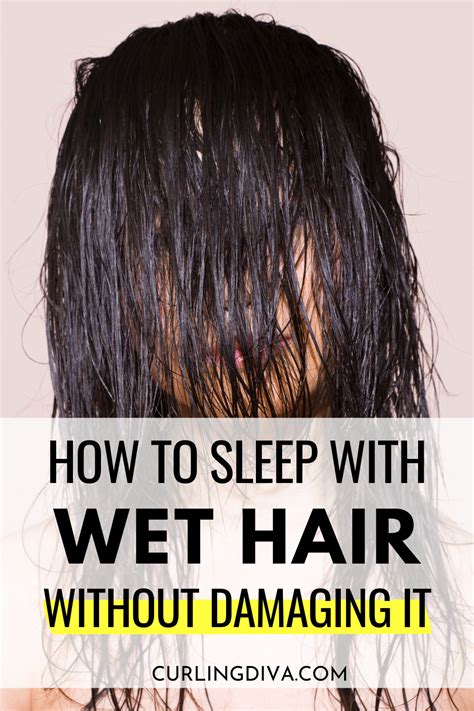 Does sleeping with wet hair make it more frizzy?