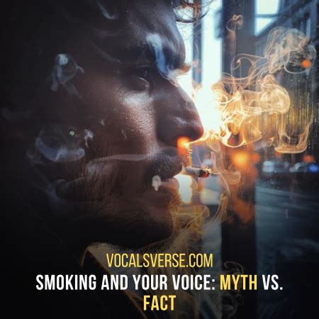 Does smoking make your voice deeper?