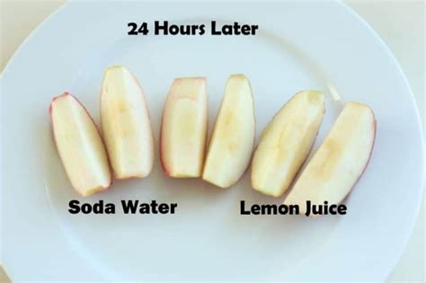 Does soaking apples in Sprite keep them from turning brown?