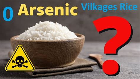 Does soaking rice remove arsenic?
