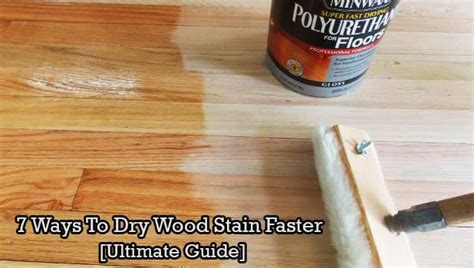 Does stain dry faster in heat or cold?