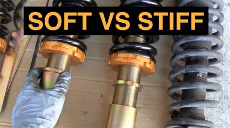 Does stiffer suspension improve acceleration?