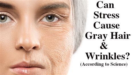 Does stress cause wrinkles?