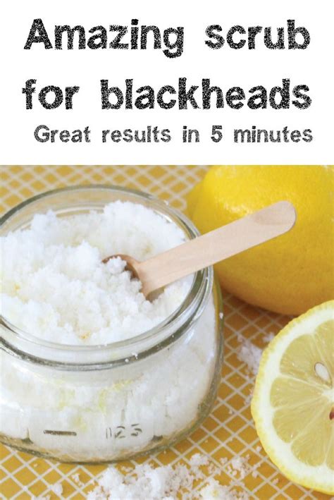 Does sugar scrub remove blackheads?